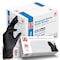Basic Disposable Gloves, 4 mil Palm, Nitrile, Powder-Free, M, 1000 PK, Black Blk4NitrileMC - alternate 1